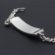 Men's US Army Air Force Pilot AAF Bombardier Wings Badge Sterling Silver Bracelet Bangle Men's US Army Air Force Pilot AAF Bombardier Wings Badge Sterling Silver Bracelet Bangle