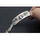 Men's US Army Air Force Pilot AAF Bombardier Wings Badge Sterling Silver Bracelet Bangle Men's US Army Air Force Pilot AAF Bombardier Wings Badge Sterling Silver Bracelet Bangle