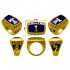 Custom Design Football Basketball Baseball Hockey Sport League Championship Rings