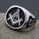 Master Mason Freemasonry Compass Trowel Sterling Silver Jewelry Ring Master Mason Freemasonry Compass Trowel Sterling Silver Jewelry Ring