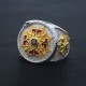 Scottish Rite Sovereign Grand Inspector General 33rd Degree Masonic Sterling Silver Ring Scottish Rite Sovereign Grand Inspector General 33rd Degree Masonic Sterling Silver Ring