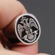 The 33rd Degree Masons Masonic Scottish Rite Illuminati Sterling Silver Ring The 33rd Degree Masons Masonic Scottish Rite Illuminati Sterling Silver Ring