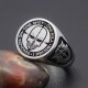 Sniper Rifle One Shot One Kill Army Special Force Military Genuine 925 Sterling Silver Ring