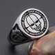 Sniper Rifle One Shot One Kill Army Special Force Military Genuine 925 Sterling Silver Ring
