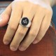 Luxury Men`s Freemasonry Masonic Campass Fraternal Agate Stone Sterling Silver Ring Luxury Men`s Freemasonry Masonic Campass Fraternal Agate Stone Sterling Silver Ring