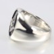 Secret Master Mason Compass Freemason Masonic Signet Sterling Silver Ring Secret Master Mason Compass Freemason Masonic Signet Sterling Silver Ring