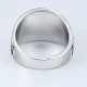 Ancient Templar G Freemason Masonic Solid Sterling Silver Ring Ancient Templar G Freemason Masonic Solid Sterling Silver Ring