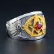 Freemason Masonic Knights Templar G Llluminati Fraternity Genuine Sterling Silver Ring Freemason Masonic Knights Templar G Llluminati Fraternity Genuine Sterling Silver Ring
