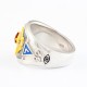 Freemason Masonic Knights Templar G Llluminati Fraternity Genuine Sterling Silver Ring Freemason Masonic Knights Templar G Llluminati Fraternity Genuine Sterling Silver Ring