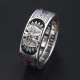 Scottish Rite Freemasonry 32nd Double Headed Eagle Master Mason 925 Sterling Silver Ring Scottish Rite Freemasonry 32nd Double Headed Eagle Master Mason 925 Sterling Silver Ring