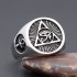 The Eye of Horus Ancient Egyptian Protection Royal Power Amulets Egypt Cross Ankh Sterling Silver Ring