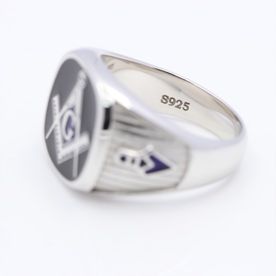 Vintage Blue Lodge masonic Freemason 925 Sterling Silver Jewelry Ring Vintage Blue Lodge masonic Freemason 925 Sterling Silver Jewelry Ring