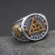 Holy York Rite Royal Arch Chapter Masons Masonic Solid Sterling Silver Ring Holy York Rite Royal Arch Chapter Masons Masonic Solid Sterling Silver Ring