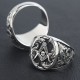 Freemason Skull And Bones Signet Masonic Hand Engraving Sterling Silver Ring Freemason Skull And Bones Signet Masonic Hand Engraving Sterling Silver Ring
