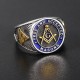 Free and Accepted Masons Blue Lodge Freemason Masonic 925 Sterling Silver Ring Free and Accepted Masons Blue Lodge Freemason Masonic 925 Sterling Silver Ring