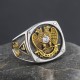 Vintage Scottish Rite Skull crossbone 32 Degree Masonic Sterling Silver Ring Vintage Scottish Rite Skull crossbone 32 Degree Masonic Sterling Silver Ring