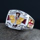 Knights Templar Masonic In Hoc Signo Vinces Chi Rho 925 Sterling Silver Ring Knights Templar Masonic In Hoc Signo Vinces Chi Rho 925 Sterling Silver Ring
