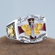 Knights Templar Masonic In Hoc Signo Vinces Chi Rho 925 Sterling Silver Ring Knights Templar Masonic In Hoc Signo Vinces Chi Rho 925 Sterling Silver Ring