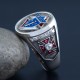 Knights of Columbus K of C Masonic Christianity Catholicism Cross Sterling Silver Ring Knights of Columbus K of C Masonic Christianity Catholicism Cross Sterling Silver Ring