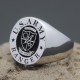 Vintage US Army Ranger USA Military 925 Sterling Silver Rings Vintage US Army Ranger USA Military 925 Sterling Silver Rings