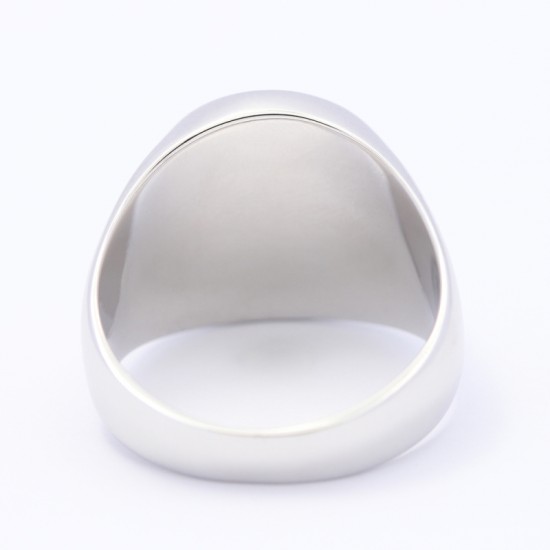 Chi Rho ΧΡ Alpha Omega Cross chrismon Jesus Sacred labarum Sterling Silver Ring Chi Rho ΧΡ Alpha Omega Cross chrismon Jesus Sacred labarum Sterling Silver Ring