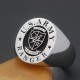 Vintage US Army Ranger USA Military 925 Sterling Silver Rings Vintage US Army Ranger USA Military 925 Sterling Silver Rings