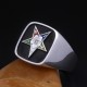 Order Of The Eastern Star General Grand Chapter OES Masonic Sterling Silver Ring Order Of The Eastern Star General Grand Chapter OES Masonic Sterling Silver Ring