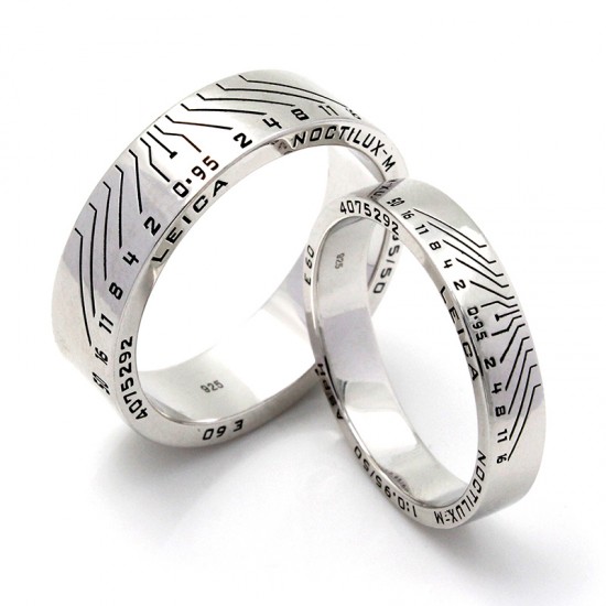 Custom Design Camera Lens Photographer Shutterbug Leica E60 925 Sterling Silver Ring Custom Design Camera Lens Photographer Shutterbug Leica E60 925 Sterling Silver Ring
