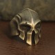 Vintage Spartan Warrior Skull Knight Helmet Mask Sterling Silver Ring Vintage Spartan Warrior Skull Knight Helmet Mask Sterling Silver Ring