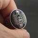 Men`s Vampire Diaries Daylight Amulet Halloween Lapis Lazuli Agate Custom A-Z Initial Sterling Silver Ring Men`s Vampire Diaries Daylight Amulet Halloween Lapis Lazuli Agate Custom A-Z Initial Sterling Silver Ring