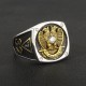 Vintage Scottish Rite Skull crossbone 32 Degree Masonic Sterling Silver Ring Vintage Scottish Rite Skull crossbone 32 Degree Masonic Sterling Silver Ring
