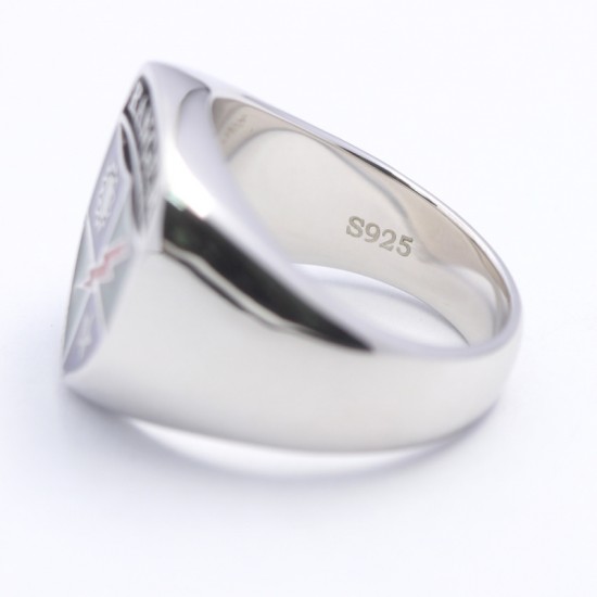 US Army Rangers Regiment 75th Military Veteran Solid Sterling Silver Ring US Army Rangers Regiment 75th Military Veteran Solid Sterling Silver Ring