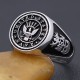 Vintage US Navy Military Veterans Eagle Anchor 925 Sterling Silver Ring Vintage US Navy Military Veterans Eagle Anchor 925 Sterling Silver Ring