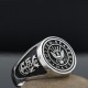 Vintage US Navy Military Veterans Eagle Anchor 925 Sterling Silver Ring Vintage US Navy Military Veterans Eagle Anchor 925 Sterling Silver Ring