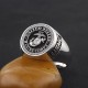 United States US Marine Corps USMC Military 925 Sterling Silver Rings United States US Marine Corps USMC Military 925 Sterling Silver Rings