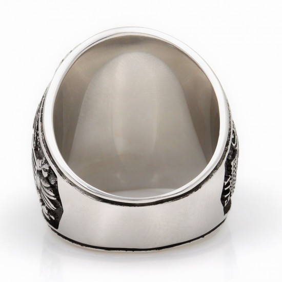 Superb Men`s United States US Army Military Soldier Souvenir Gemstone Sterling Silver Ring Superb Men`s United States US Army Military Soldier Souvenir Gemstone Sterling Silver Ring
