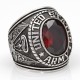 Superb Men`s United States US Army Military Soldier Souvenir Gemstone Sterling Silver Ring Superb Men`s United States US Army Military Soldier Souvenir Gemstone Sterling Silver Ring