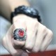 Superb Men`s United States US Army Military Soldier Souvenir Gemstone Sterling Silver Ring Superb Men`s United States US Army Military Soldier Souvenir Gemstone Sterling Silver Ring