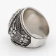 Superb Men`s United States US Army Military Soldier Souvenir Gemstone Sterling Silver Ring Superb Men`s United States US Army Military Soldier Souvenir Gemstone Sterling Silver Ring