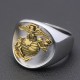 US Marine Corps USMC Veteran Military Sterling Silver Ring US Marine Corps USMC Veteran Military Sterling Silver Ring