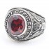 Vintage United States USAAF Air Force Poilt Office Military Sterling Silver Ring
