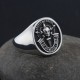 United States Army Special Forces De Oppresso Liber Skull Genuine Sterling Silver Ring United States Army Special Forces De Oppresso Liber Skull Genuine Sterling Silver Ring