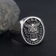 Mens US Air Force USAF Militrary Geniune 925 Sterling Silver Ring Mens US Air Force USAF Militrary Geniune 925 Sterling Silver Ring