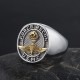 US Marine Corps Force Recon USMC Military Jewelry Sterling Silver Ring