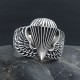US Army Airborne Parachutist Paratrooper Badge Jump Wings Sterling Silver Ring US Army Airborne Parachutist Paratrooper Badge Jump Wings Sterling Silver Ring