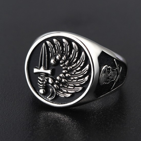 French Foreign Legion Soldier Of Fortune Mercenary Cross Of Lorraine Solid Sterling Silver Ring French Foreign Legion Soldier Of Fortune Mercenary Cross Of Lorraine Solid Sterling Silver Ring