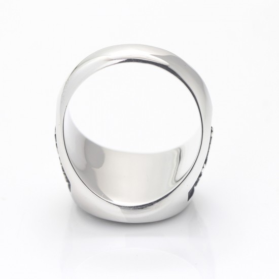 French Foreign Legion Soldier Of Fortune Mercenary Cross Of Lorraine Solid Sterling Silver Ring French Foreign Legion Soldier Of Fortune Mercenary Cross Of Lorraine Solid Sterling Silver Ring