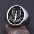 Special Air Service SAS Who Dares Wins Army Force Military Insignia Solid Sterling Silver Ring