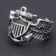 Vintage WW2 USN Navy Naval Aviator Pilot Wings Fine Sterling Silver Ring Vintage WW2 USN Navy Naval Aviator Pilot Wings Fine Sterling Silver Ring