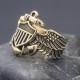 Vintage WW2 USN Navy Naval Aviator Pilot Wings Fine Sterling Silver Ring Vintage WW2 USN Navy Naval Aviator Pilot Wings Fine Sterling Silver Ring